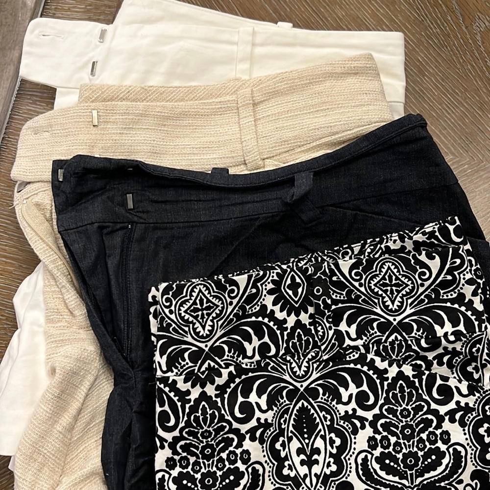 4 pairs of nice Ann Taylor signature shorts size 18